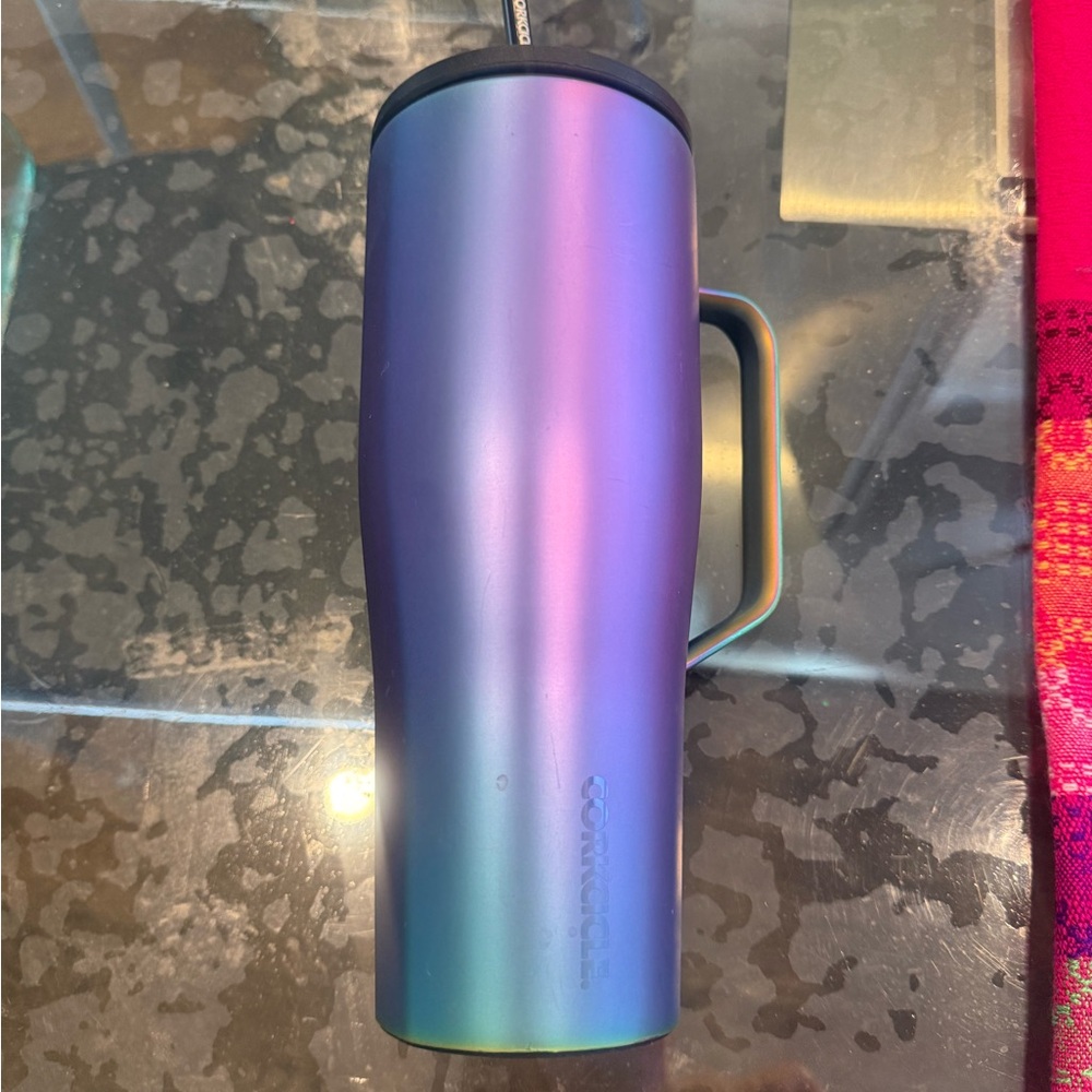 Corkcicle Iridescent Travel Mug - Purple/blue